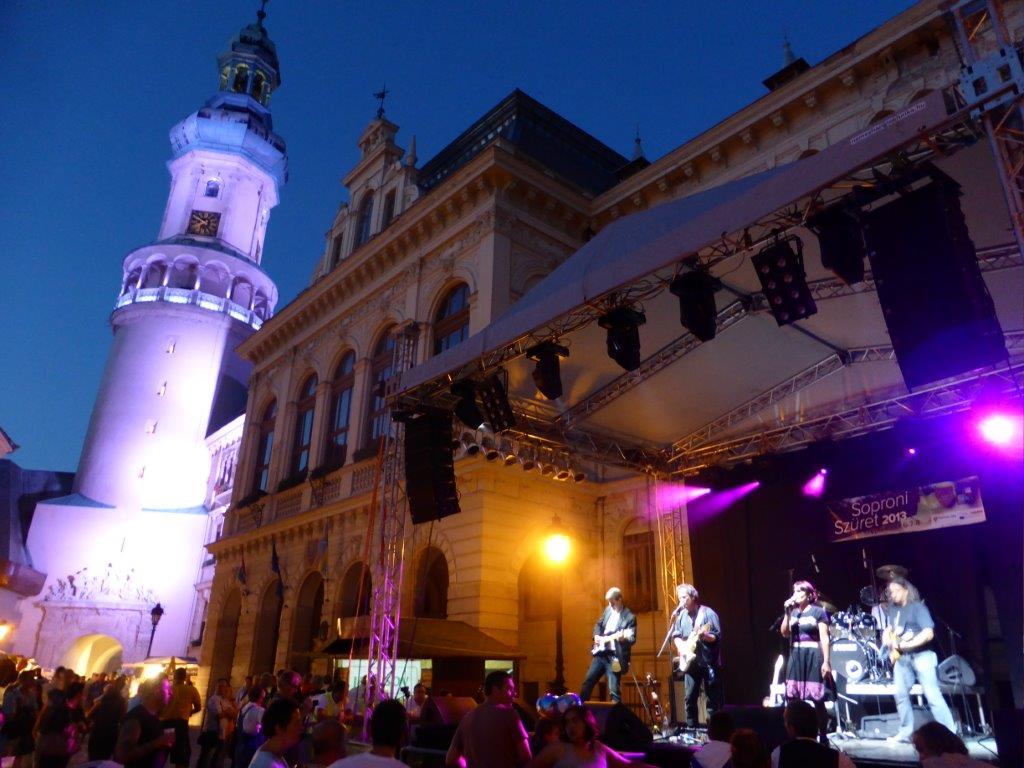 Sopron, 2013. szeptember 7. Soproni Szüret - Nap Rádió buli